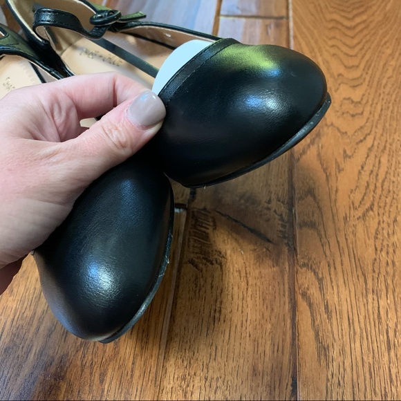 Chase + Chloe | Black Kimmy Mary Jane Pumps | Sz 10 - Picture 3 of 16